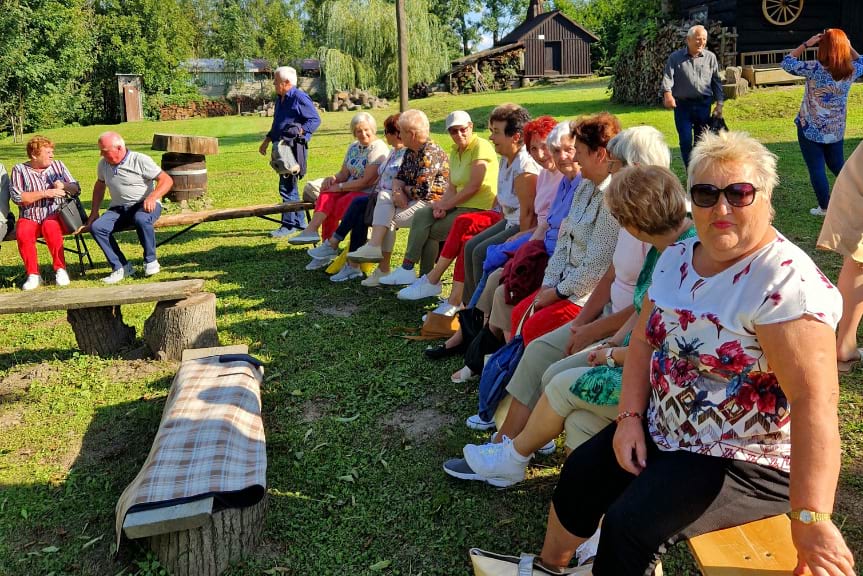 Wspólnie spotkanie seniorów z gminy Miejsce Piastowe