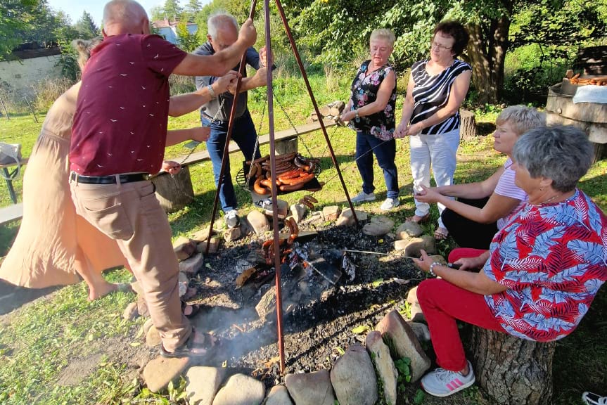 Wspólnie spotkanie seniorów z gminy Miejsce Piastowe