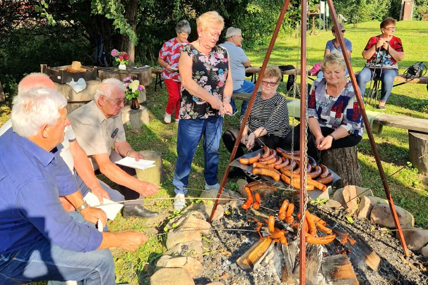 Wspólnie spotkanie seniorów z gminy Miejsce Piastowe