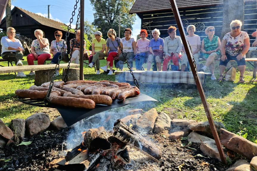 Wspólnie spotkanie seniorów z gminy Miejsce Piastowe