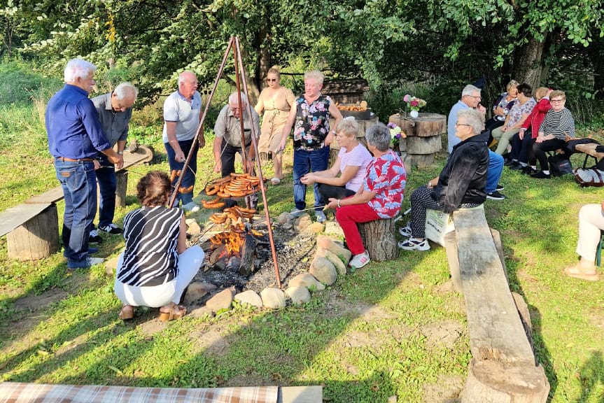 Wspólnie spotkanie seniorów z gminy Miejsce Piastowe