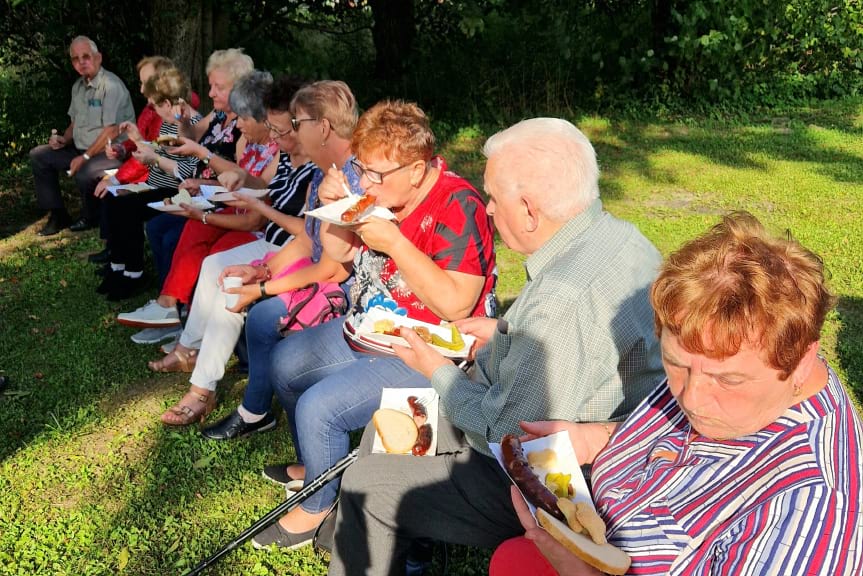 Wspólnie spotkanie seniorów z gminy Miejsce Piastowe