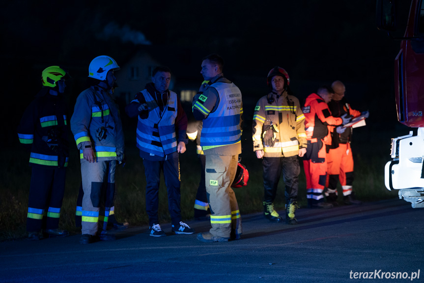 Wypadek autokaru w Grabownicy Starzeńskiej