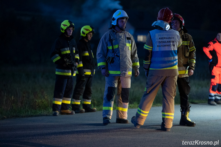 Wypadek autokaru w Grabownicy Starzeńskiej