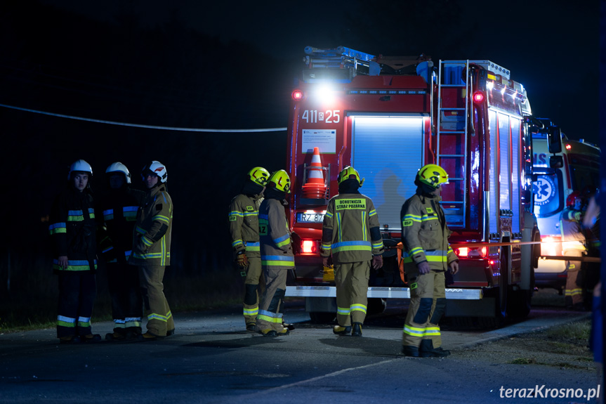 Wypadek autokaru w Grabownicy Starzeńskiej