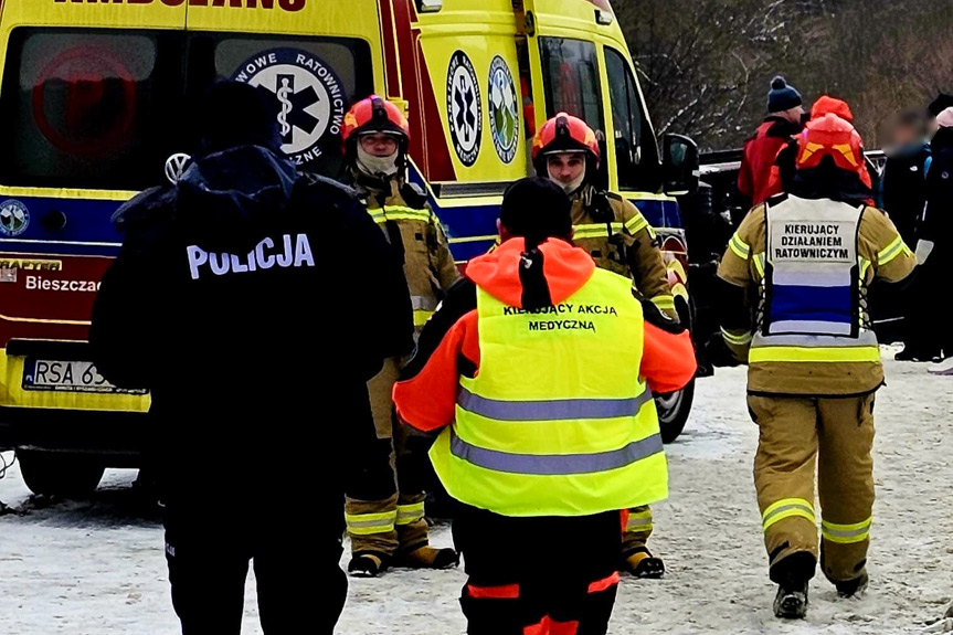 Wypadek krośnieńskiego autokaru w Wołosate