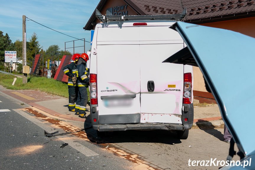 Wypadek na al. Jana Pawła II