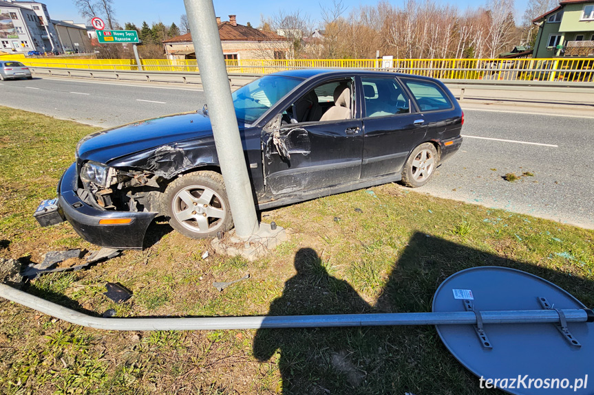 Wypadek na Jana Pawła II w Krośnie