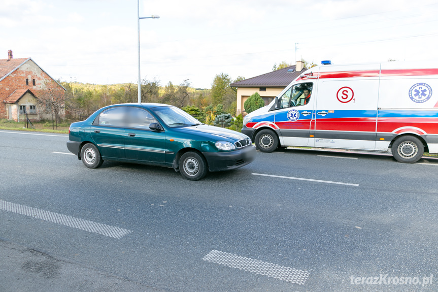 Wypadek na Bema w Krośnie