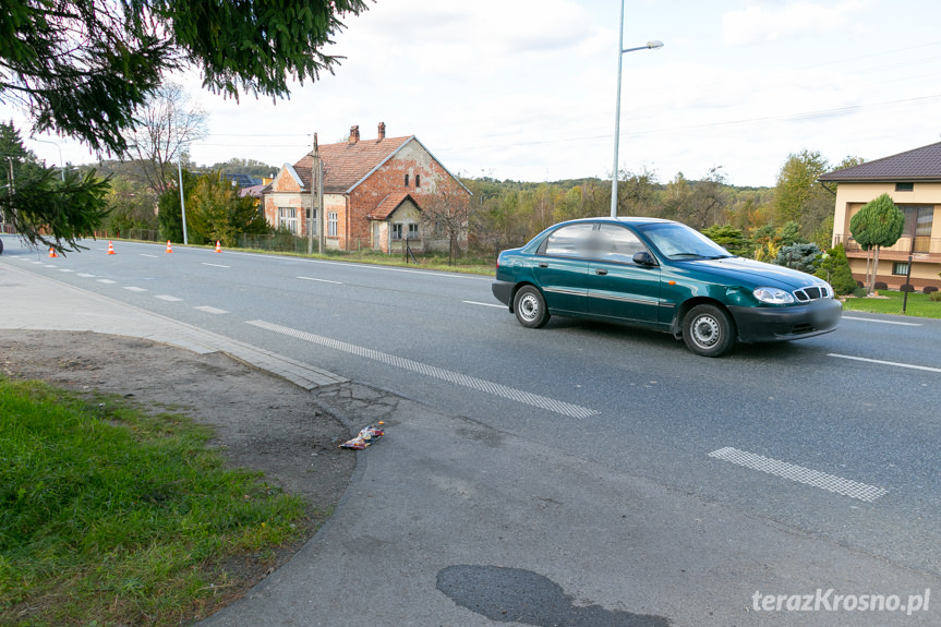 Wypadek na Bema w Krośnie