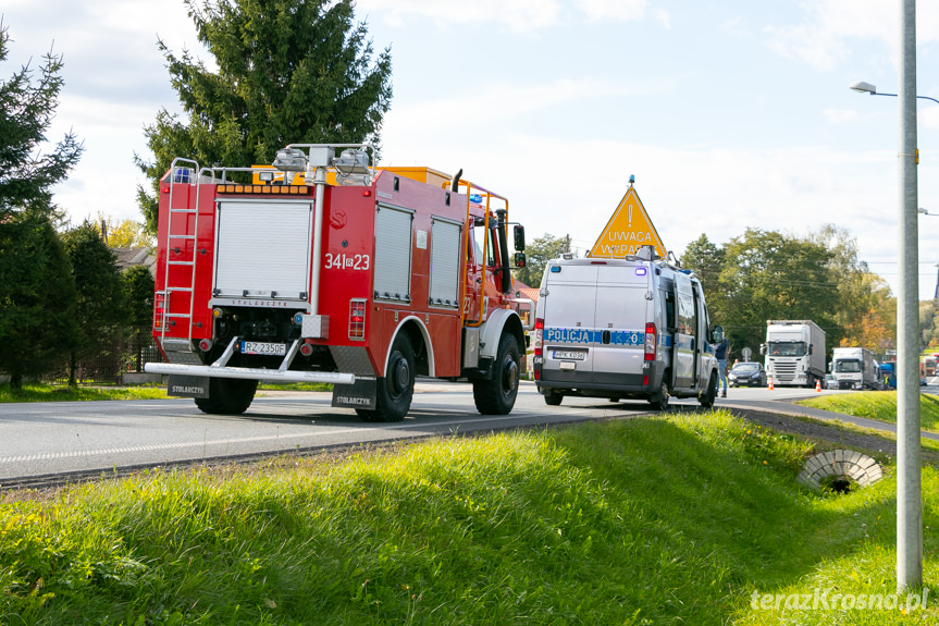 Wypadek na Bema w Krośnie