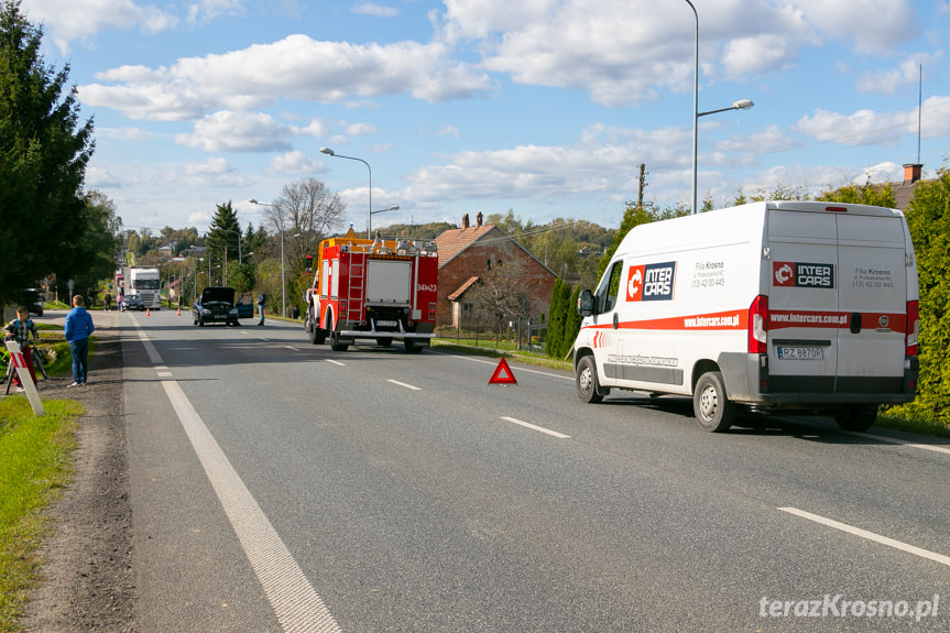 Wypadek na Bema w Krośnie