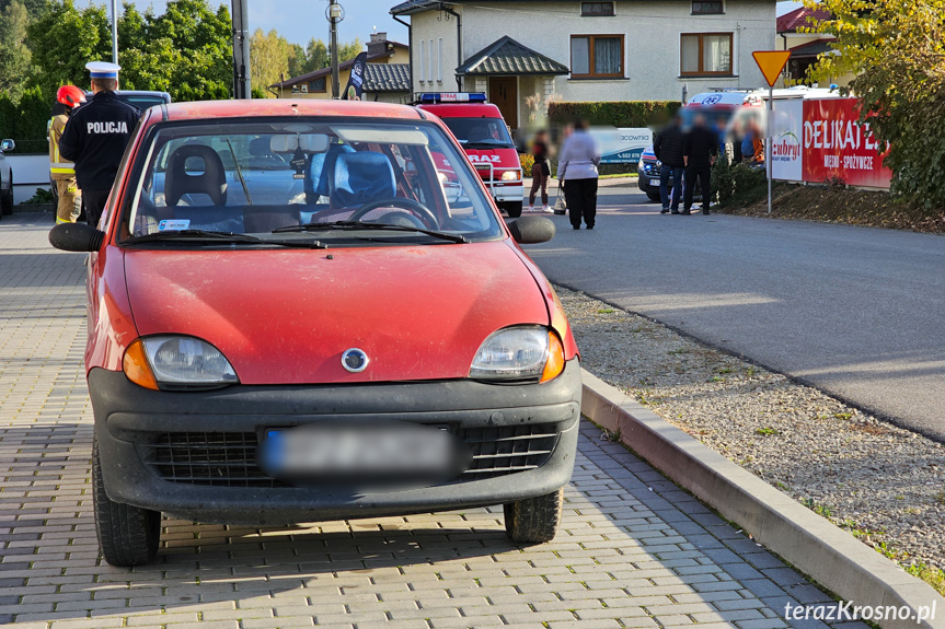 Wypadek na Brzozowej w Jedliczu