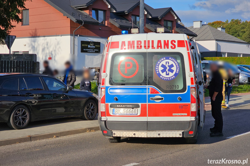 Wypadek na Brzozowej w Jedliczu