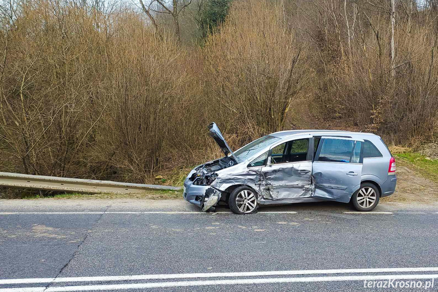 Wypadek na DK19 w gminie Dukla