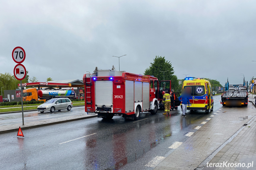 Wypadek na Podkarpackiej