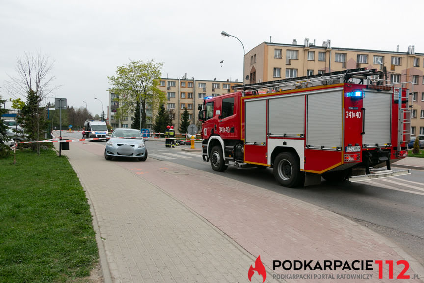 Wypadek na skrzyżowaniu Tysiąclecia z Magurów