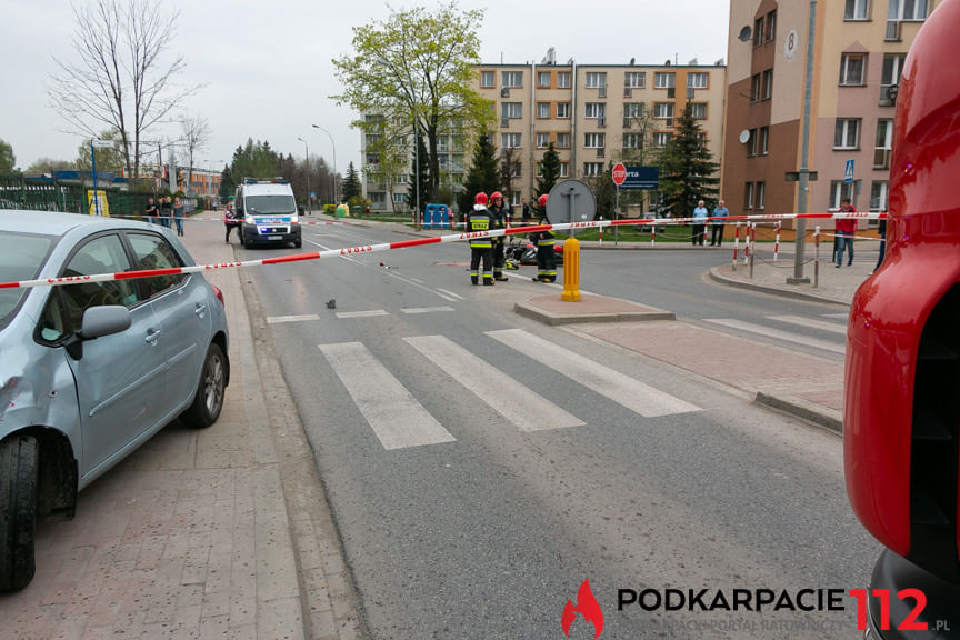 Wypadek na skrzyżowaniu Tysiąclecia z Magurów