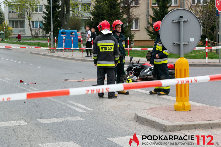 Wypadek na skrzyżowaniu Tysiąclecia z Magurów