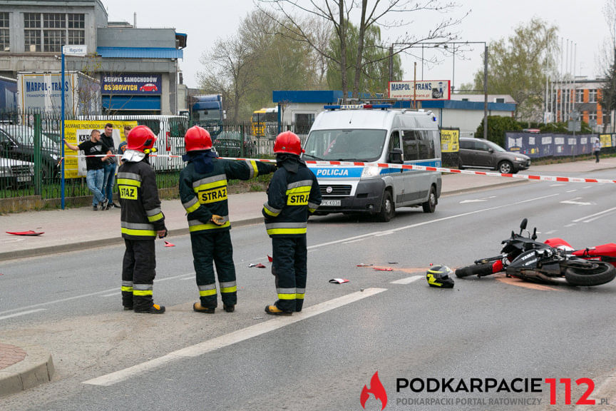 Wypadek na skrzyżowaniu Tysiąclecia z Magurów