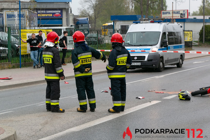 Wypadek na skrzyżowaniu Tysiąclecia z Magurów