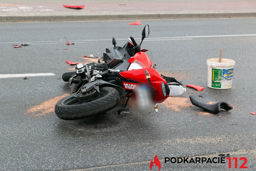 Wypadek na skrzyżowaniu Tysiąclecia z Magurów