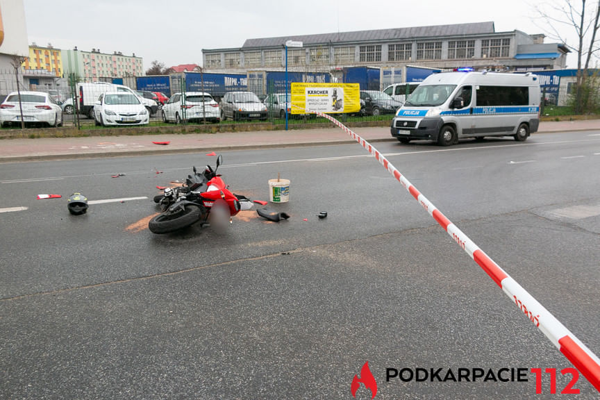 Wypadek na skrzyżowaniu Tysiąclecia z Magurów