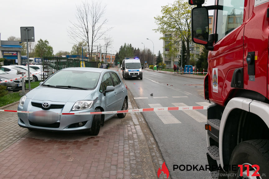 Wypadek na skrzyżowaniu Tysiąclecia z Magurów