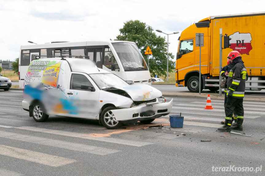 Wypadek na skrzyżowaniu