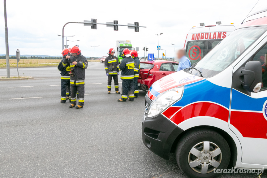 Wypadek na skrzyżowaniu