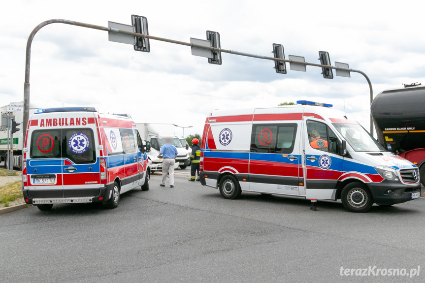 Wypadek na skrzyżowaniu