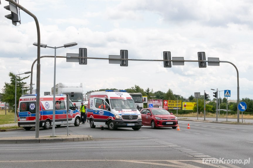 Wypadek na skrzyżowaniu