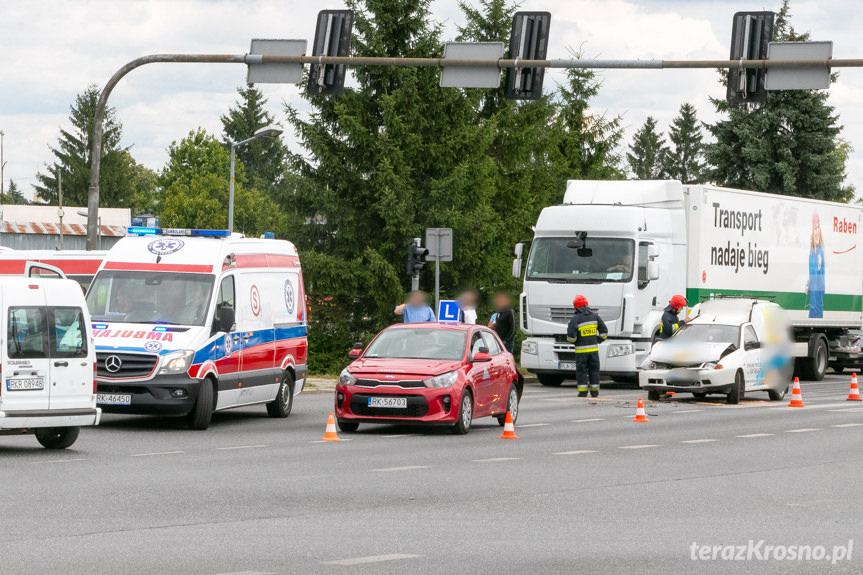 Wypadek na skrzyżowaniu