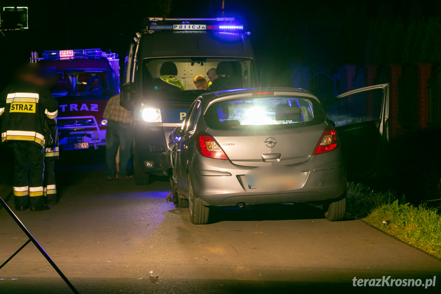 Wypadek na Spokojnej w Korczynie