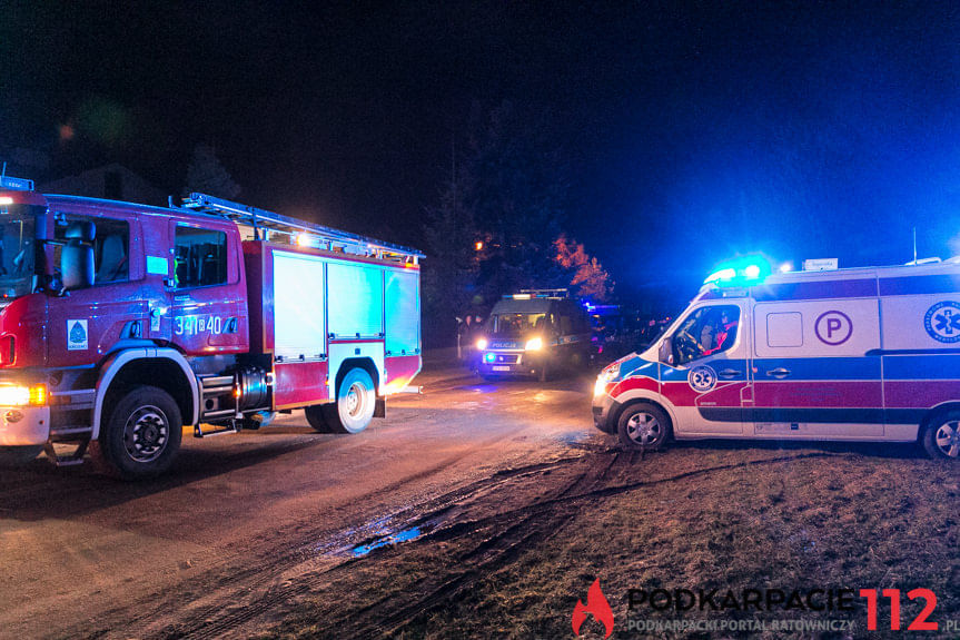 Wypadek na ul. Kopernika w Krośnie