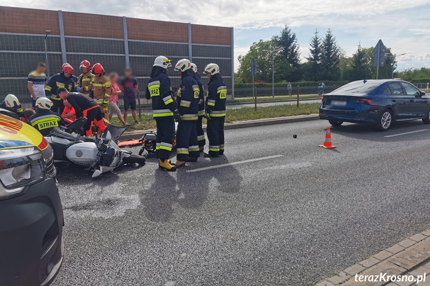 Wypadek na ul. Podkarpackiej