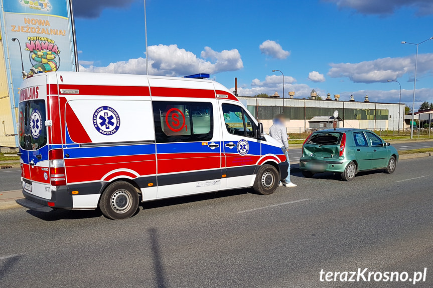 Wypadek na ul. Podkarpackiej