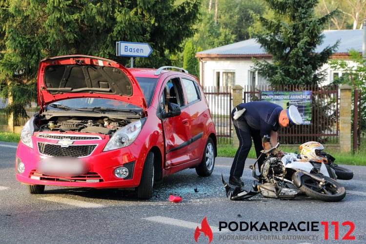 Wypadek na ul. Rzeszowskiej