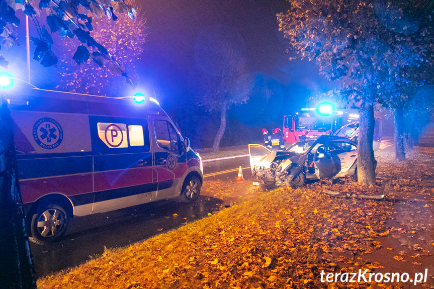 Wypadek na ul. Tysiąclecia