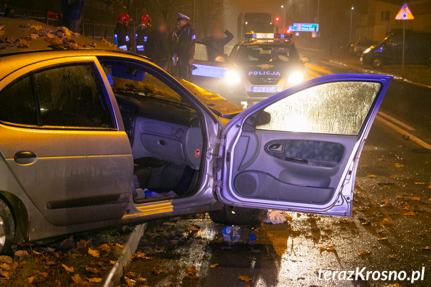 Wypadek na ul. Tysiąclecia