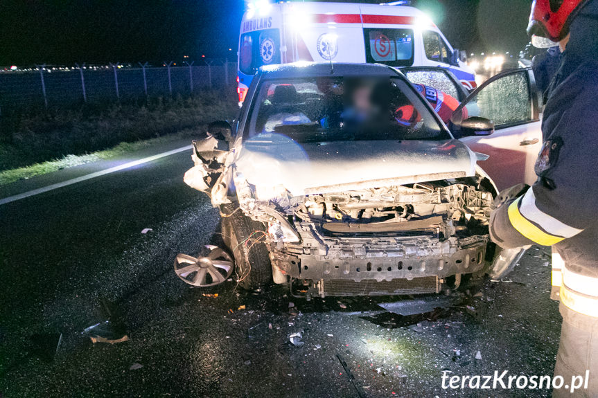 Wypadek na ul. Zręcińskiej