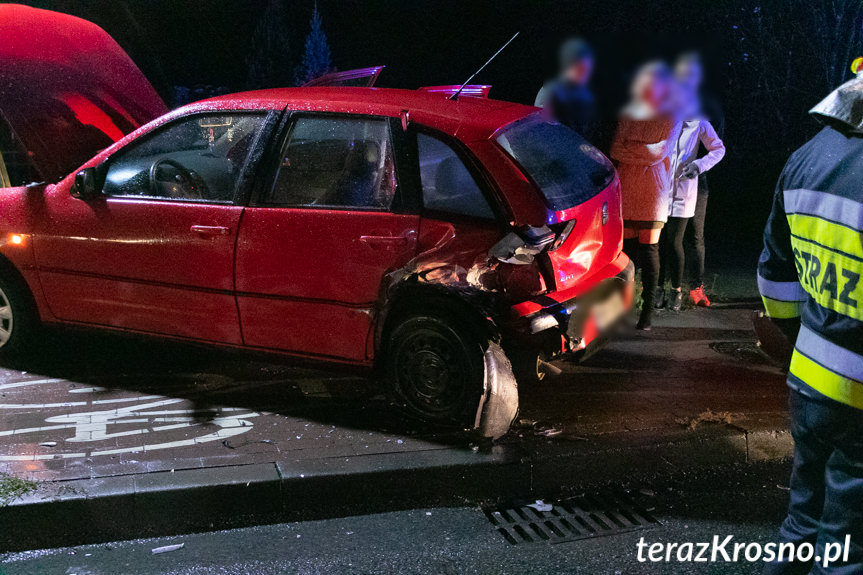 Wypadek na ul. Zręcińskiej