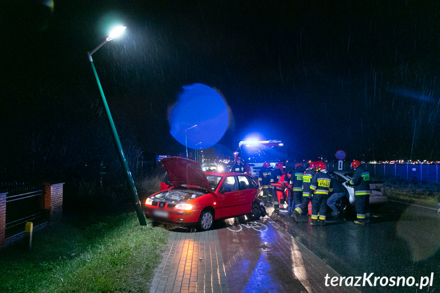 Wypadek na ul. Zręcińskiej