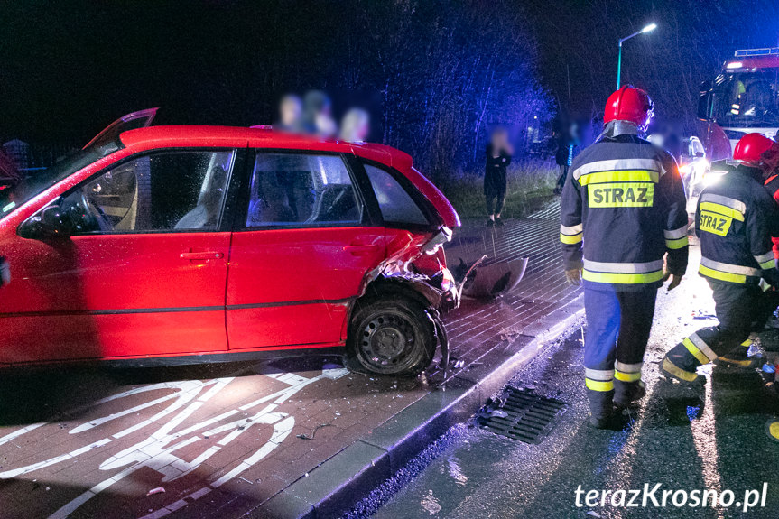 Wypadek na ul. Zręcińskiej