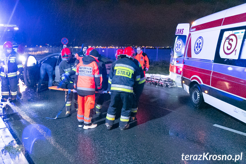 Wypadek na ul. Zręcińskiej