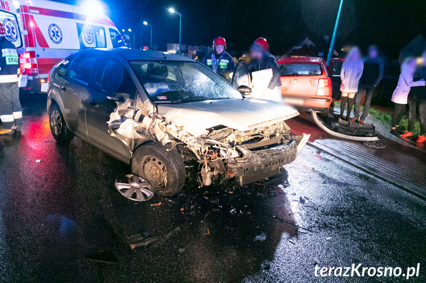 Wypadek na ul. Zręcińskiej