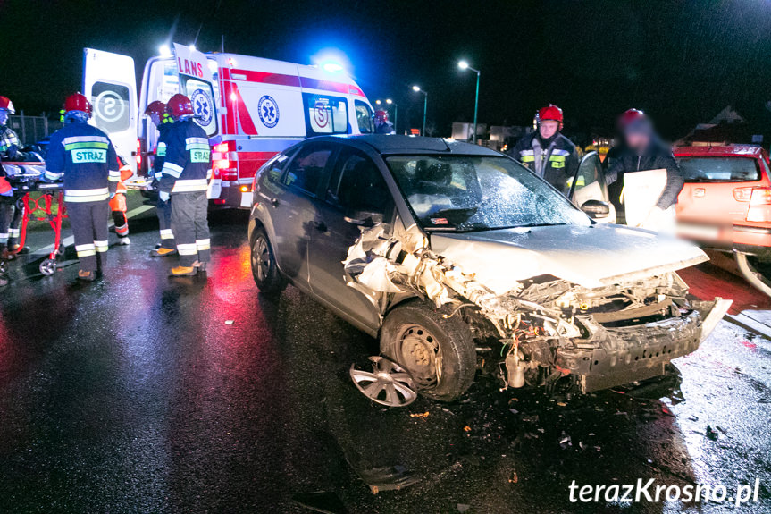 Wypadek na ul. Zręcińskiej