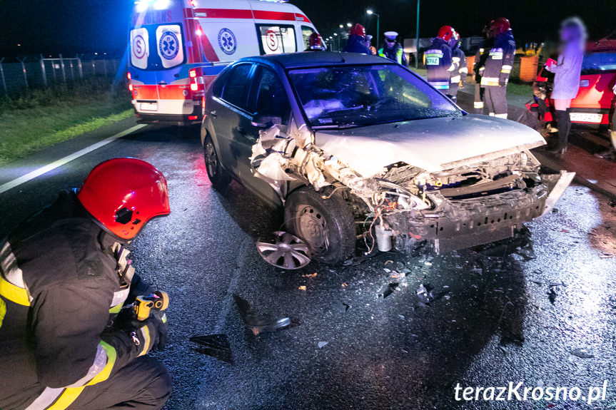 Wypadek na ul. Zręcińskiej