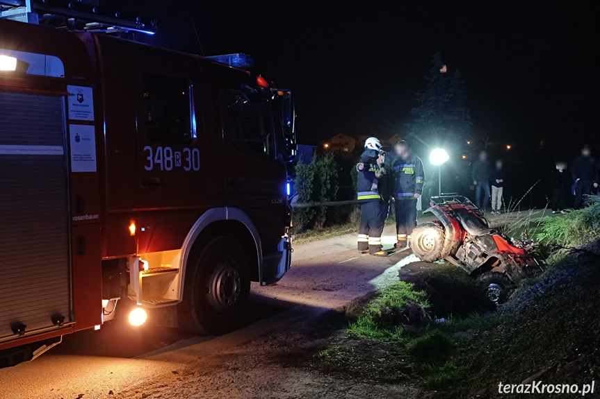 Wypadek quada z Posadzie Górnej