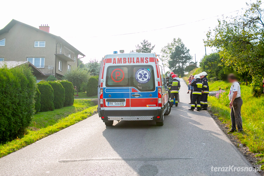 Wypadek traktorzysty w Chorkówce